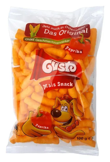 Gusto Mais Snack Paprika 100g