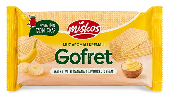 Miskos Gofret Banane 200g