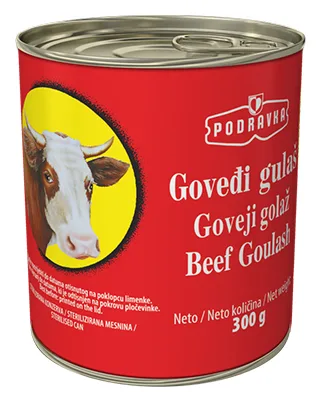 Podravka Rinderfleisch Gulasch 300g