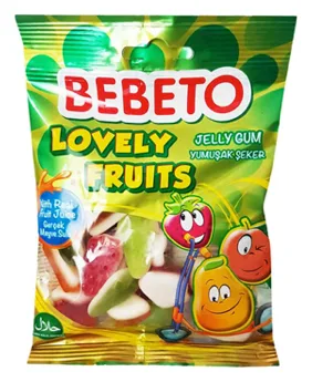Bebeto Fruchtgummi Lovely Fruits 80g
