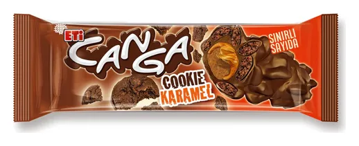 Eti Canga Cookie Karamell 45g