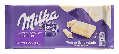 Milka Weiße Schokolade 100g