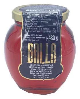Balla Sirup mit Honiggeschmack 480g