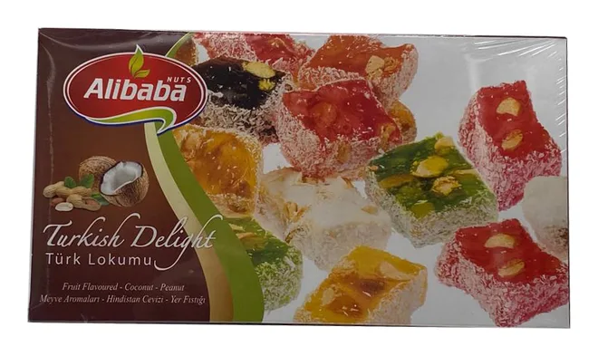 Alibaba Lokum mit Frucht-Kokos-Erdnüsse 300g
