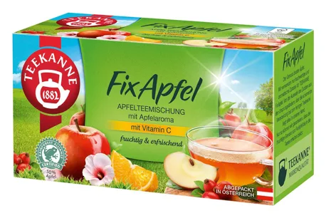 Teekanne Fix Apfel 20 Beutel
