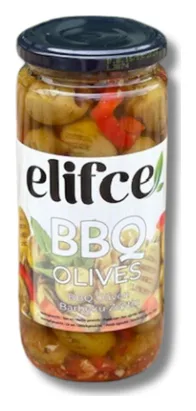 Elifce BBQ Oliven 460g
