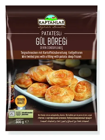 Kaptanlar Gül Böregi mit Kartoffel 800g
