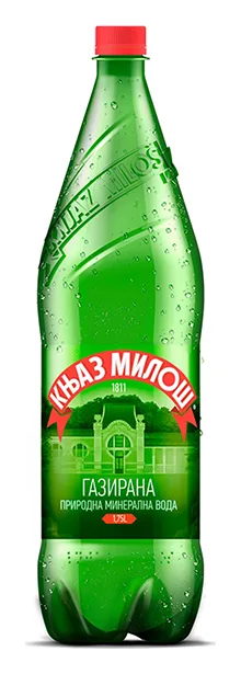 Knjaz Milos prickelndes Wasser 1,5l