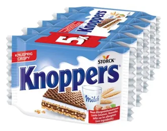 Knoppers Waffelschnitte 5x25g