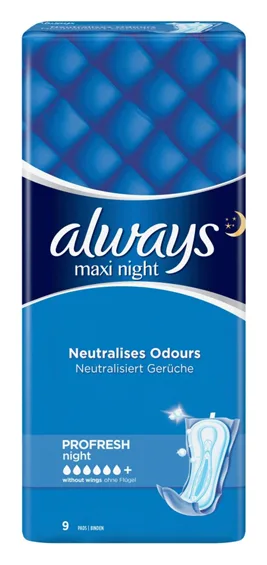 Always Maxi Night Profresh 9pcs