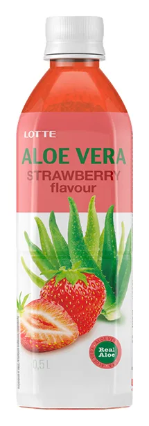 Lotte Aloe Vera Strawberry 500ml