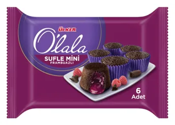 Ülker Olala Sufle mini Frambuazli 162g