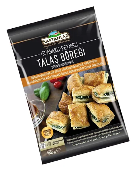 Kaptanlar Talas Böregi mit Spinat und Käse 1kg