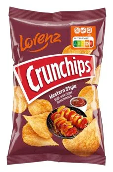 Lorenz Crunchips Western Style 150gr