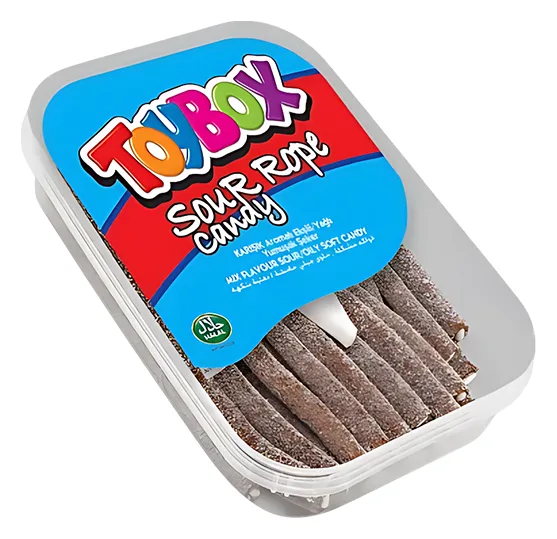 Toybox Sour Rope Candy Cola Long 70g