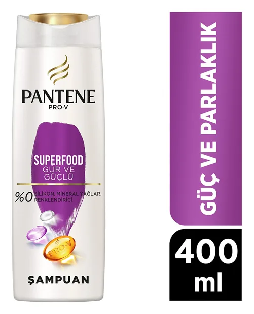 Pantene Pro-V Superfood Gür Ve Güçlü 350ml
