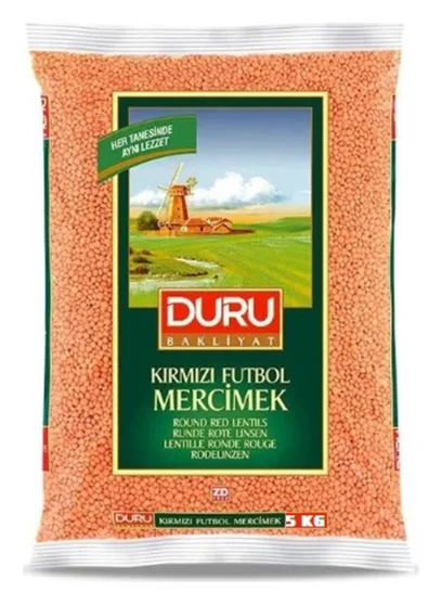 Duru Futbol Mercimek 5kg