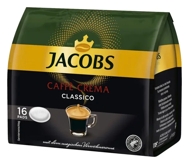 Jacobs Caffe Crema Classico Pads 16pcs