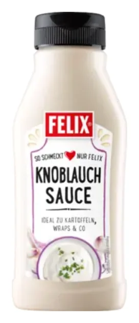 Felix Knoblauch Sauce 250ml