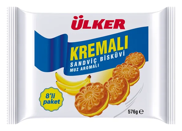 Ülker Kremali Bisküvi Cilek Aramoli (8x72g)
