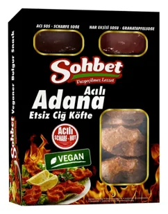 Sohbet Acili Adana Etsiz Cig Köfte 340g