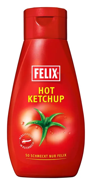 Felix Hot Ketchup 450g