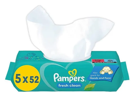 Pampers Feuchtücher Sensetive 5x52