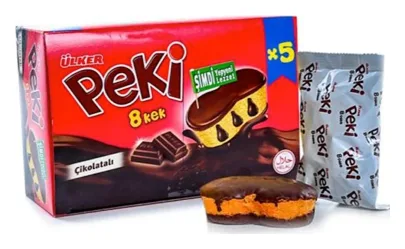 Ülker Peki 8 Kek Cikolatali 5er Pack