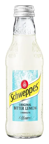 Schweppes Bitter Lemon 200ml Glas