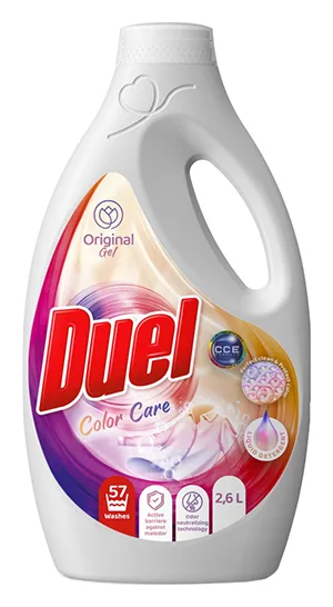 Duel Color Care flüssiges Waschmittel 2,6l