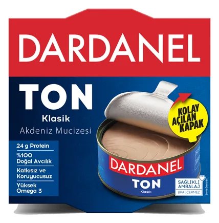 Dardanel Thunfisch mit Sonnenblumenöl 140g