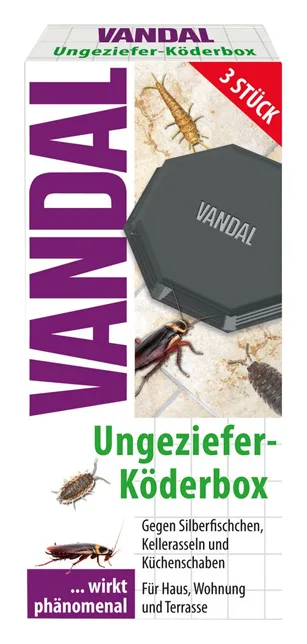 Vandal Ungeziefer-Köderbox 3pcs