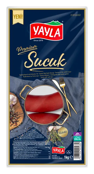 Yayla Premium Knoblauchwurst Parmak 1kg