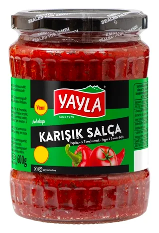 Yayla Antakya Karisik Salca 600g