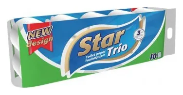 Star Trio Toilettenpapier 10pcs