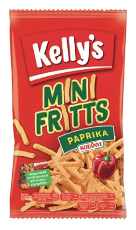 Kelly`s Mini Fritts Paprika 80g