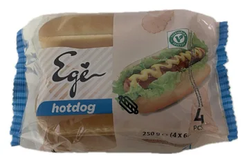Ege Hotdog Buns 4x62,5g