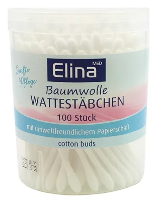 Elina Wattestäbchen 100er