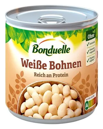 Bonduelle Weiße Bohnen Reich an Protein 800g
