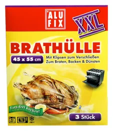 Alufix Ofenbeutel 45x55cm 3pcs