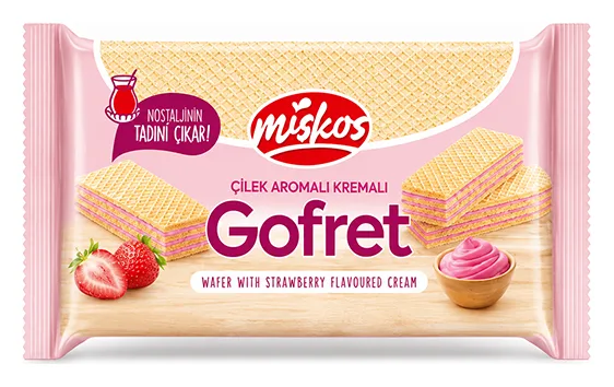 Miskos Gofret Erdbeer 200g