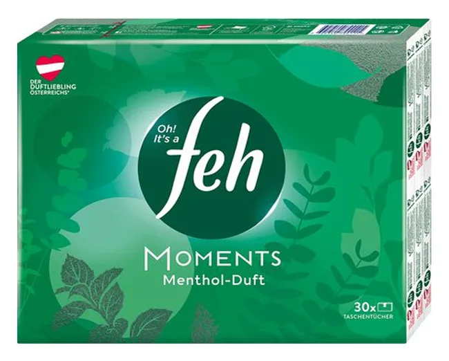 Feh Lotion Menthol Taschentücher 30er Pack