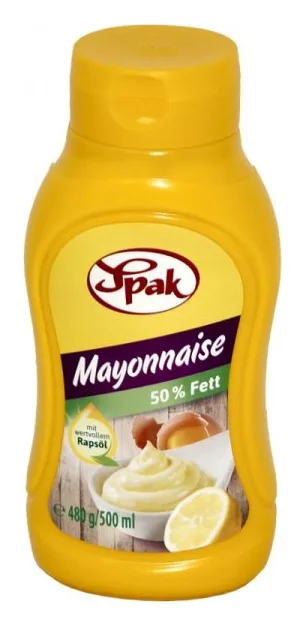 Spak Mayonnaise 50% Fett 480g