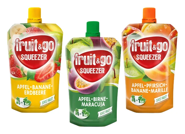 Fruit & Go Squeezer 3 Sorten Mix 100g