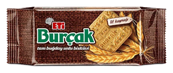 Eti Burcak Voll Weizenmehl Kekse 131g