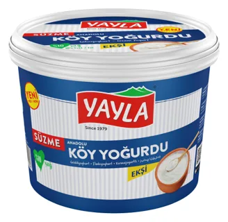Yayla Süzme Köy Yogurdu 3,5% Fett 2kg