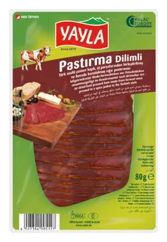 Yayla Pastirma Dilimli 80g