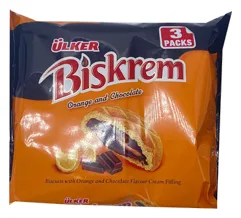 Ülker Biskrem Orange-Chocolate 3x90g