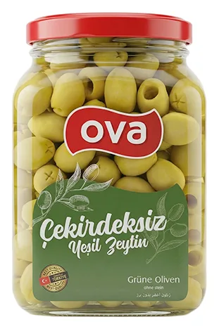 OVA Cekirdeksiz Yesil Zeytin 1600g