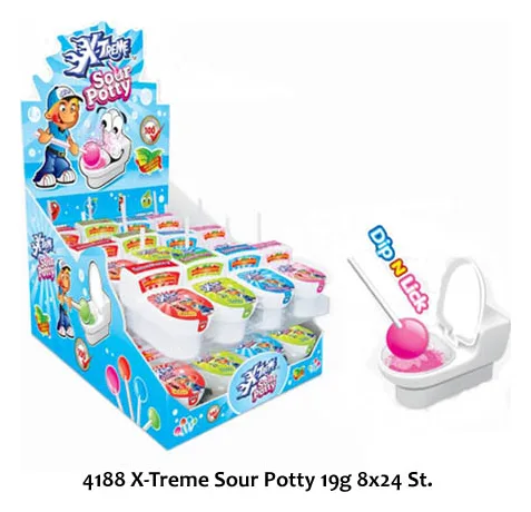 Johny Bee Sour Potty Dip&Lick 19g